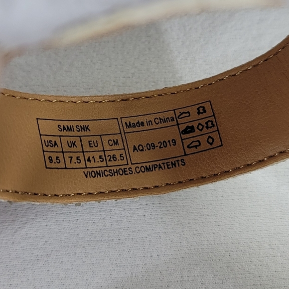 Vionic Sami Snake Print Heel Shoes Sz 9.5 - Picture 5 of 14